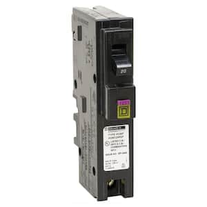Homeline 20 Amp Single-Pole Plug-On Neutral Dual Function (CAFCI and GFCI) Circuit Breaker (6-Pack)