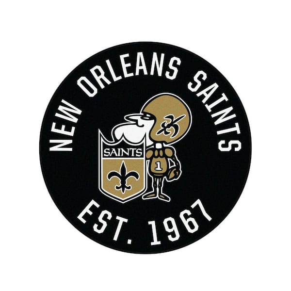 New Orleans Saints NFL Vintage Football Rug