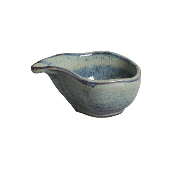 PORTO BRASIL Stoneware 6-Piece Teardrop Titanium Set