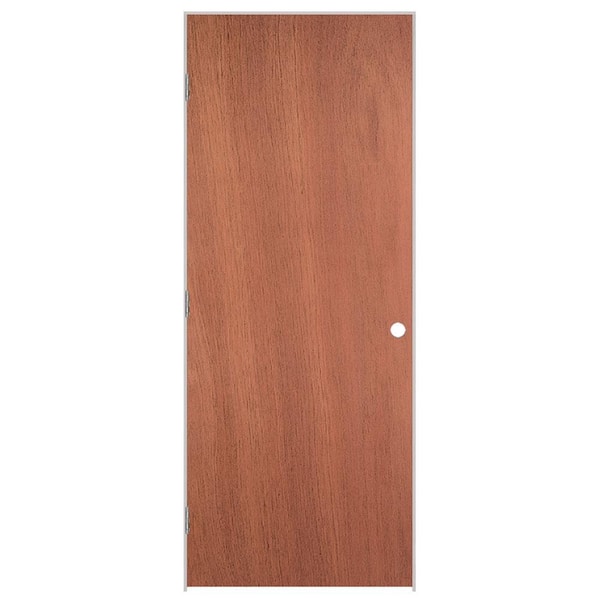 Masonite 32 in. x 80 in. No Panel Right-Handed Unfinished Composite Hollow Core Single Prehung Interior Door 4-9/16 in. Flat Jamb