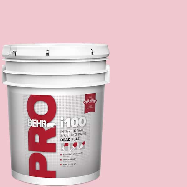 5 gal. #P140-2 Sweetheart Dead Flat Interior Paint