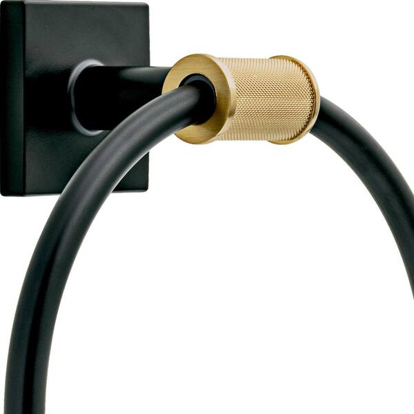 Delta Averland Wall Mounted Round Closed Towel Ring Bath Hardware