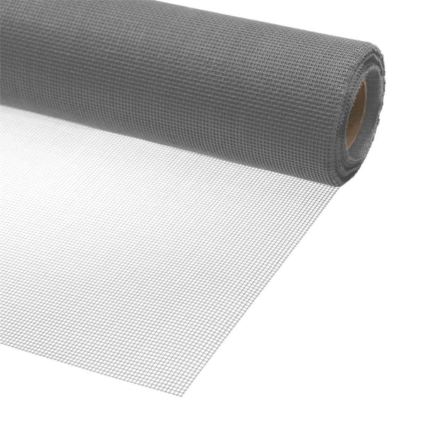 Screen Mesh Roll Standard Duty 48 in. x 25 ft., Silver (1 Roll)