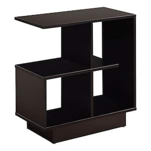 Espresso Side End Table