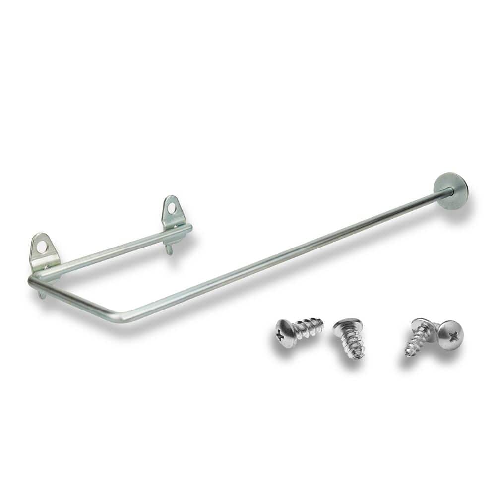 "11-7/8"" Zinc Plated Paper Towel Holder Pegboard Hook for DuraBoard or 1/8"" and 1/4"" Pegboard, 1-Pack" price history on PriceWatchPro