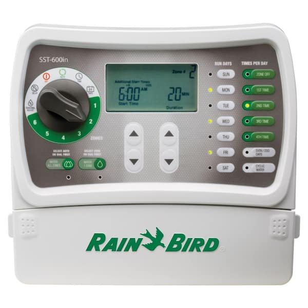 Rain Bird 6-Station Indoor Simple-To-Set Irrigation Timer