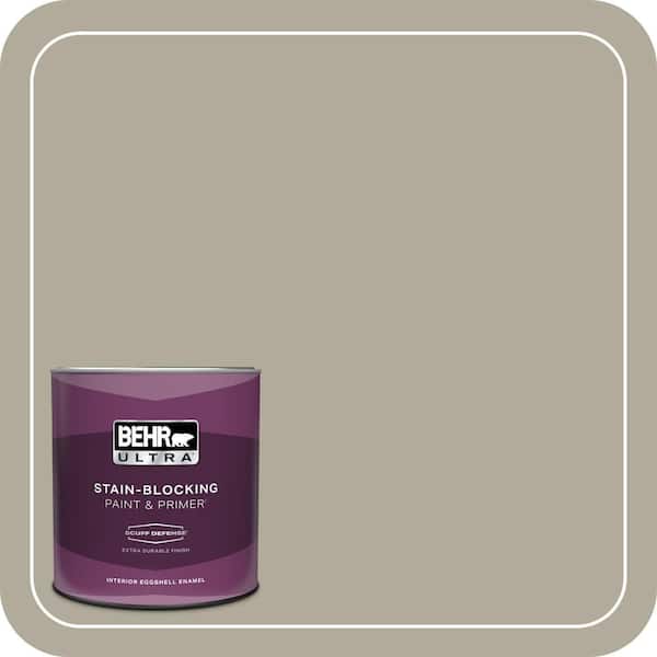 BEHR ULTRA 1 qt. #ECC-47-1 Mountain Shade Extra Durable Eggshell Enamel Interior Paint & Primer