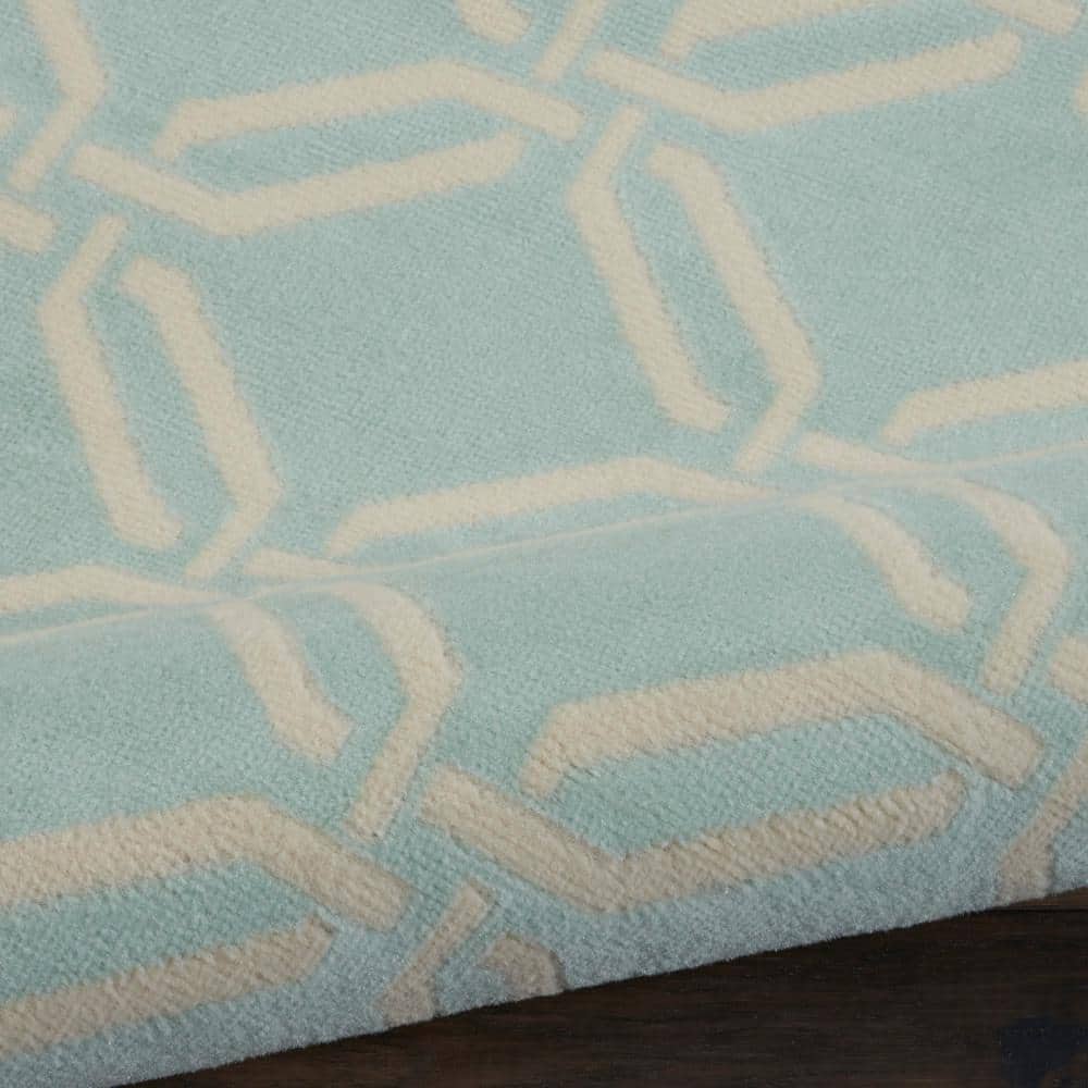 Moroccan Farmhouse Jubilant Green 8' x 10' Viscose Blend Area Rug