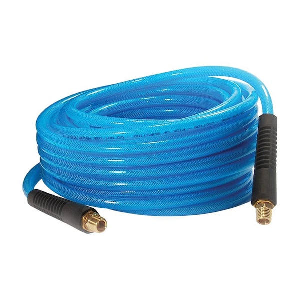 Primefit 1/4 in. x 50 ft. 200 psi Reinforced Premium Polyurethane Air Hose with Field Repairable Ends