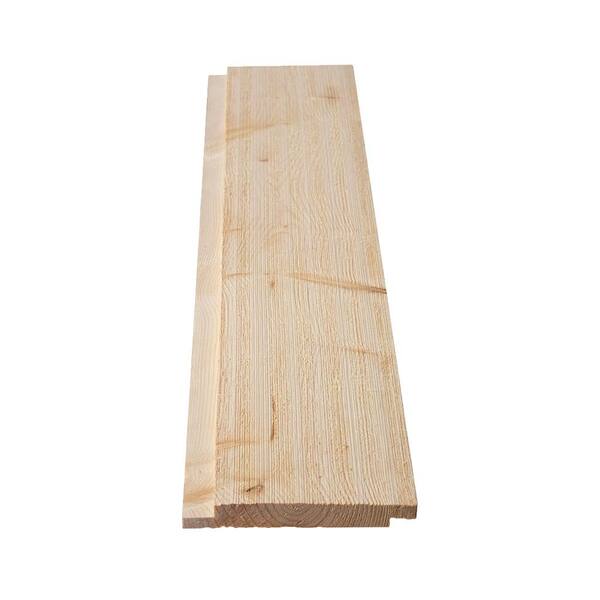 UFP-Edge 1 in. x 6 in. x 8 ft. Barn Wood Shiplap Pine Board 299794 ...