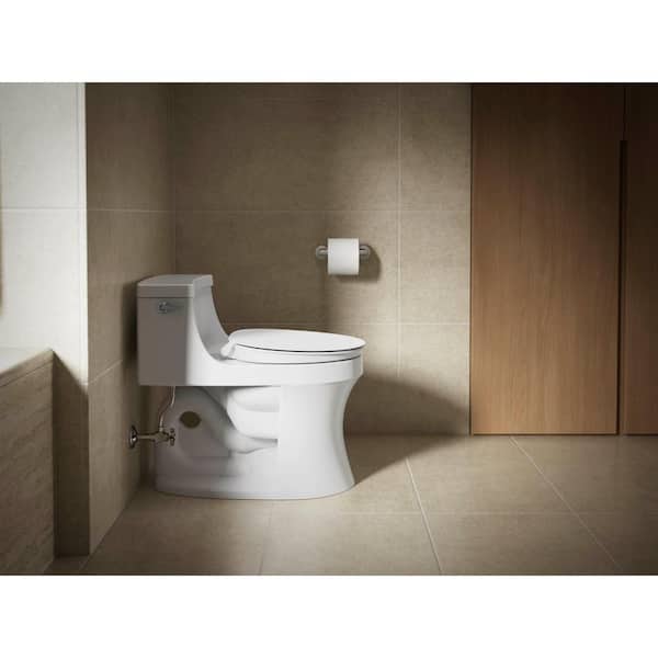 KOHLER Cymbal Round Readylatch Quiet-Close Toilet Seat in White