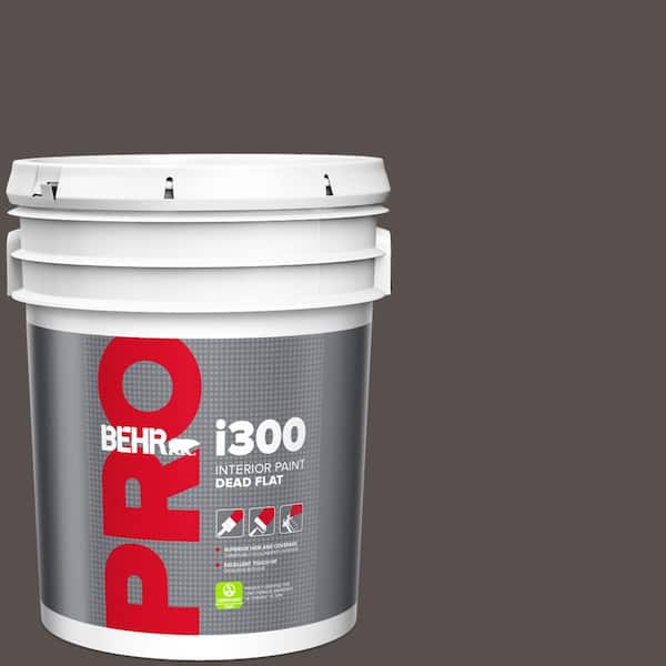 BEHR PRO 5 gal. #ECC-41-2 Willow Wood Dead Flat Interior Paint