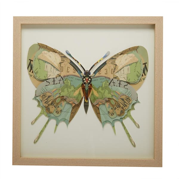 Full Square Diamond Canvas Butterfly Animals Home Wall Decor - Temu