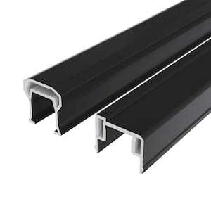 CountrySide 6 ft. x 36 in. Composite Line/Stair Section H-Channel Top Rail, Bottom Rail
