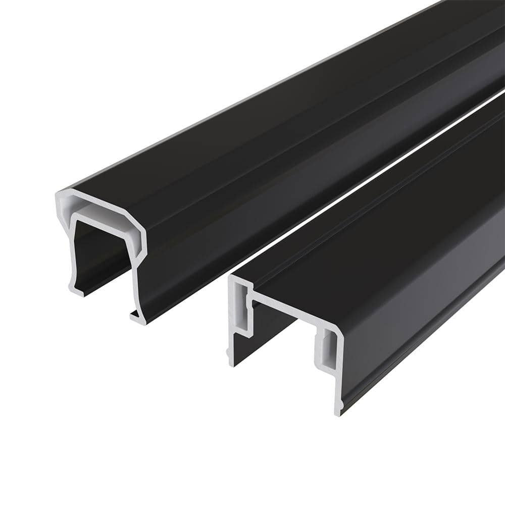CountrySide 6 ft. x 36 in. Composite Line Section H-Channel Top Rail, Botto