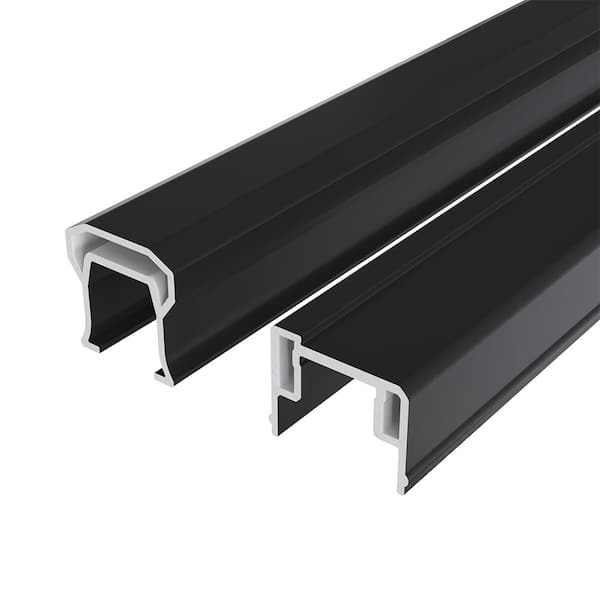 Fiberon CountrySide 8 ft. x 36 in. Composite Stair Section H-Channel Top Rail, Bottom Rail