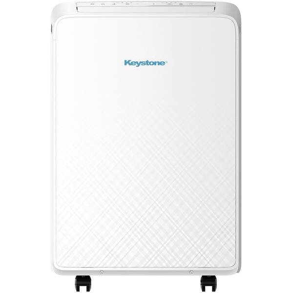Keystone 12 000 Btu 6 500 Btu Doe M Series Portable Air Conditioner For Rooms Up To 180 Sq Ft In White Kstap12ma The Home Depot