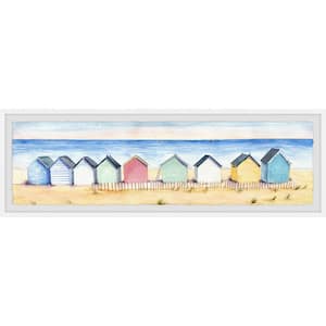 "Beach Please" by Marmont Hill Framed Nature Art Print 10 in. x 30 in.