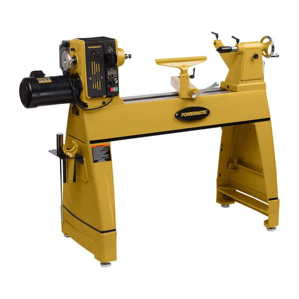 Powermatic 220-Volt 2HP 1PH Lathe with Risers