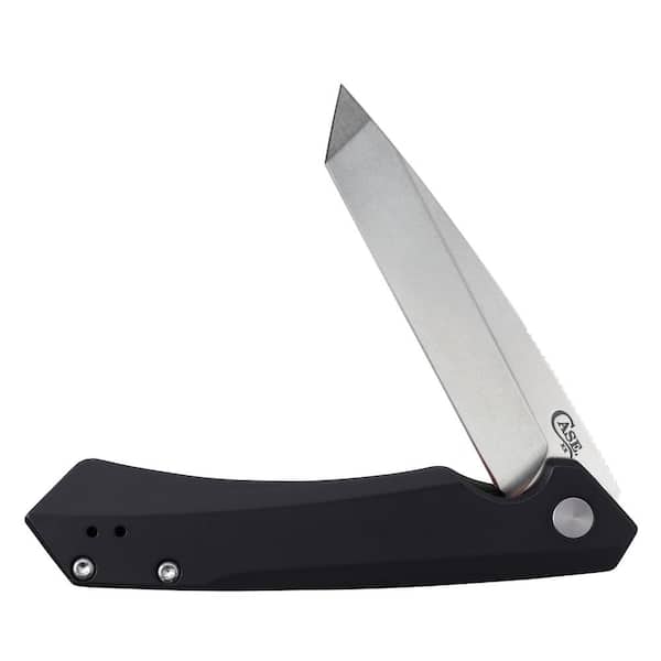 W.R. Case and Sons Cutlery Co. Black Anodized Aluminum Kinzua Pocket Knife