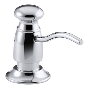 Traditional Design Soap/Lotion Dispenser in Polished Chrome