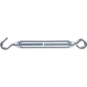 8-32 x 4-3/8 in. Hook and Eye Turnbuckle in Zinc-Plated (10-Pack)