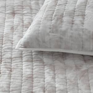 Chanceton Handcrafted Quilted Taupe Cotton King Sham