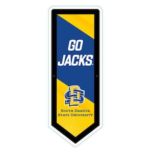 9 in. x 23 in. South Dakota State University Pennant Plug-in LED Lighted Sign