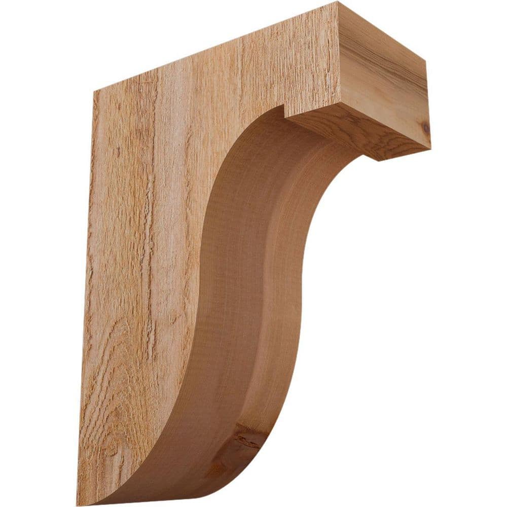 6 in. x 12 in. x 16 in. Western Red Cedar Del Monte Rough Sawn Corbel price history on PriceWatchPro