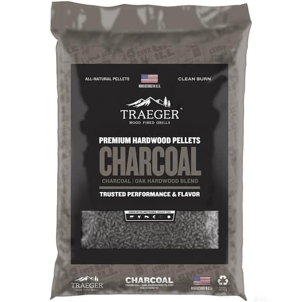 Traeger Charcoal Wood Pellet 18 lbs. Bag PEL363 The Home Depot