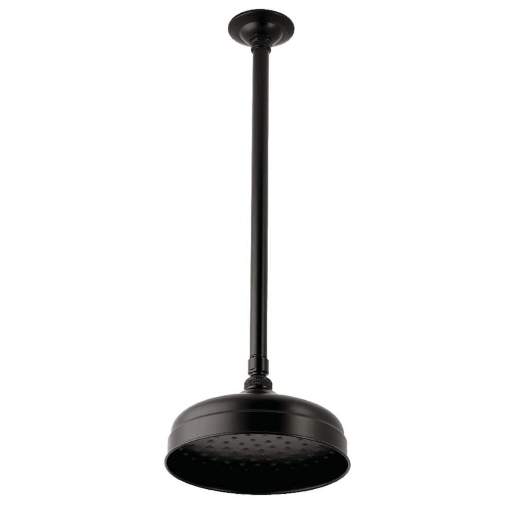 Trimscape 1-Spray Patterns 8 in. Ceiling Mount Rain Fixed Shower Head with Shower Arm & Flange in Oil Rubbed Bronze price history on PriceWatchPro