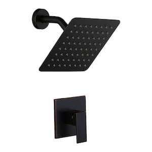 Single Handle 1-Spray Shower Faucet 1.8 GPM with Pressure Balance in Oil Rubbed Bronze (Valve Included)