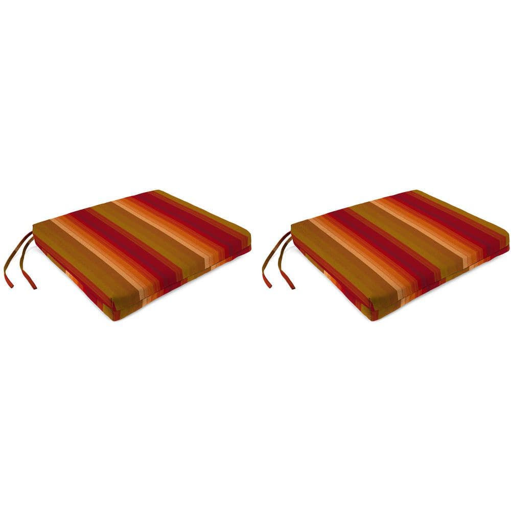 19 in. W x 17 in. D x 2 in. T Rectangular Outdoor Seat Cushion in (2-Pack) price history on PriceWatchPro