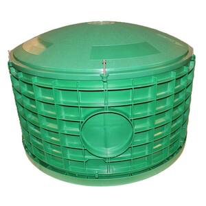 VPC 20 in. x 24 in. Tall Septic Tank Riser Combo 89-20RIS24COMBO - The ...