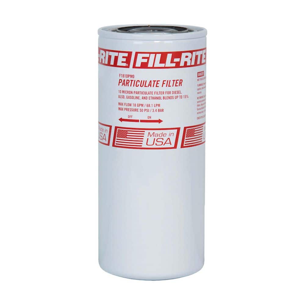 1 in.18 GPM 10 Micron Particulate Spin On Fuel Filter