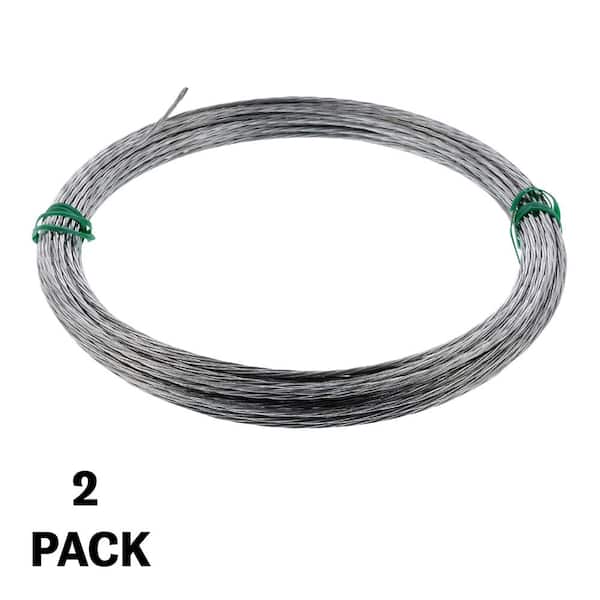 OOK 50 lbs. 9 ft. Durasteel Stainless Steel Hanging Wire 50114 - The Home  Depot