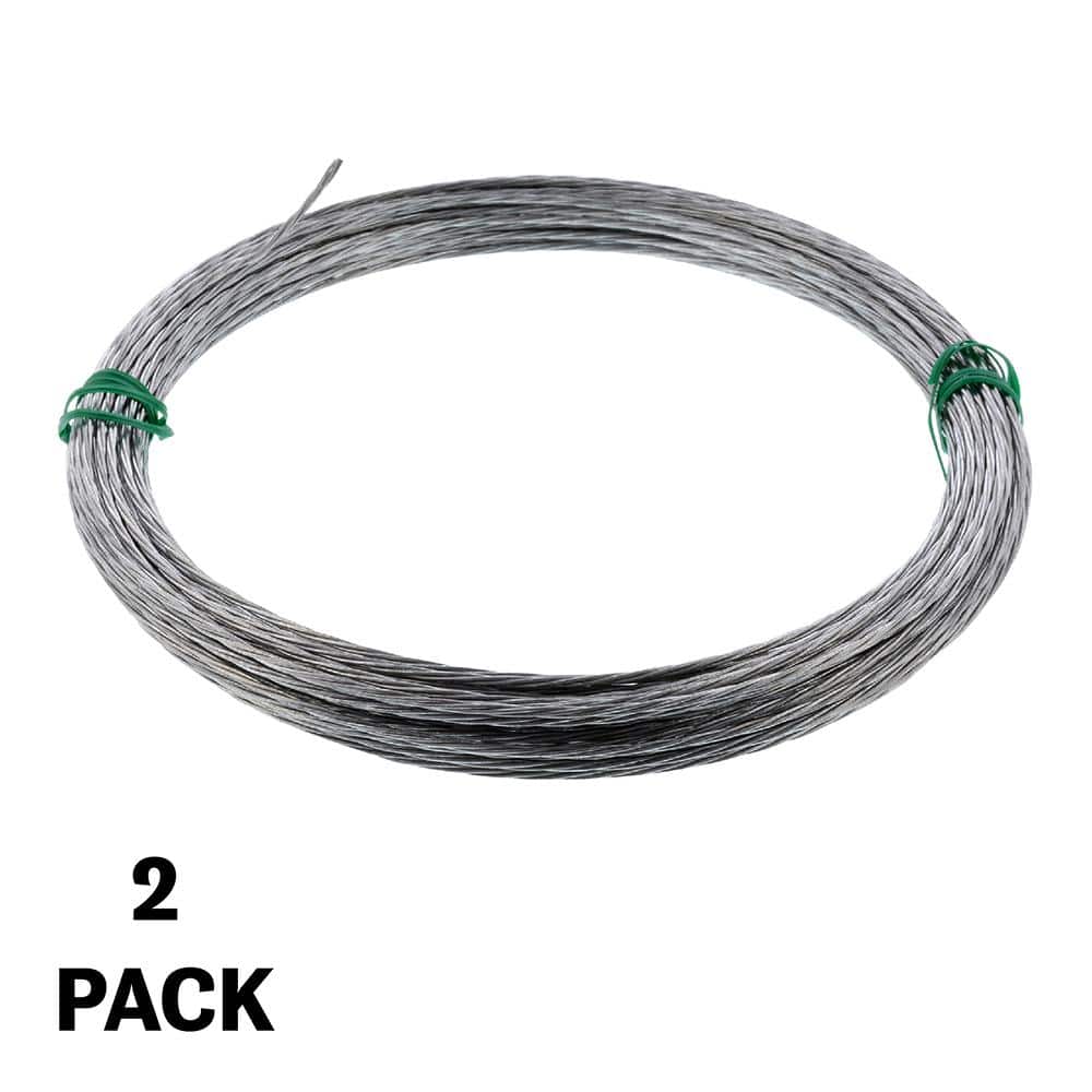 1/2 in. 100 ft. 100 lbs. 20-Gauge Multi-Purpose Wire (2-Pack) price history on PriceWatchPro