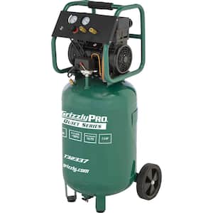 20 Gal. 125 PSI Electric Corded Oil-Free Quiet Series Air Compressor