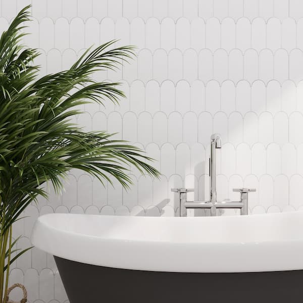 9 Pck 20x10 Peel and Stick Back splash Kitchen Bathroom Mosaic Tiles Wall  Decor