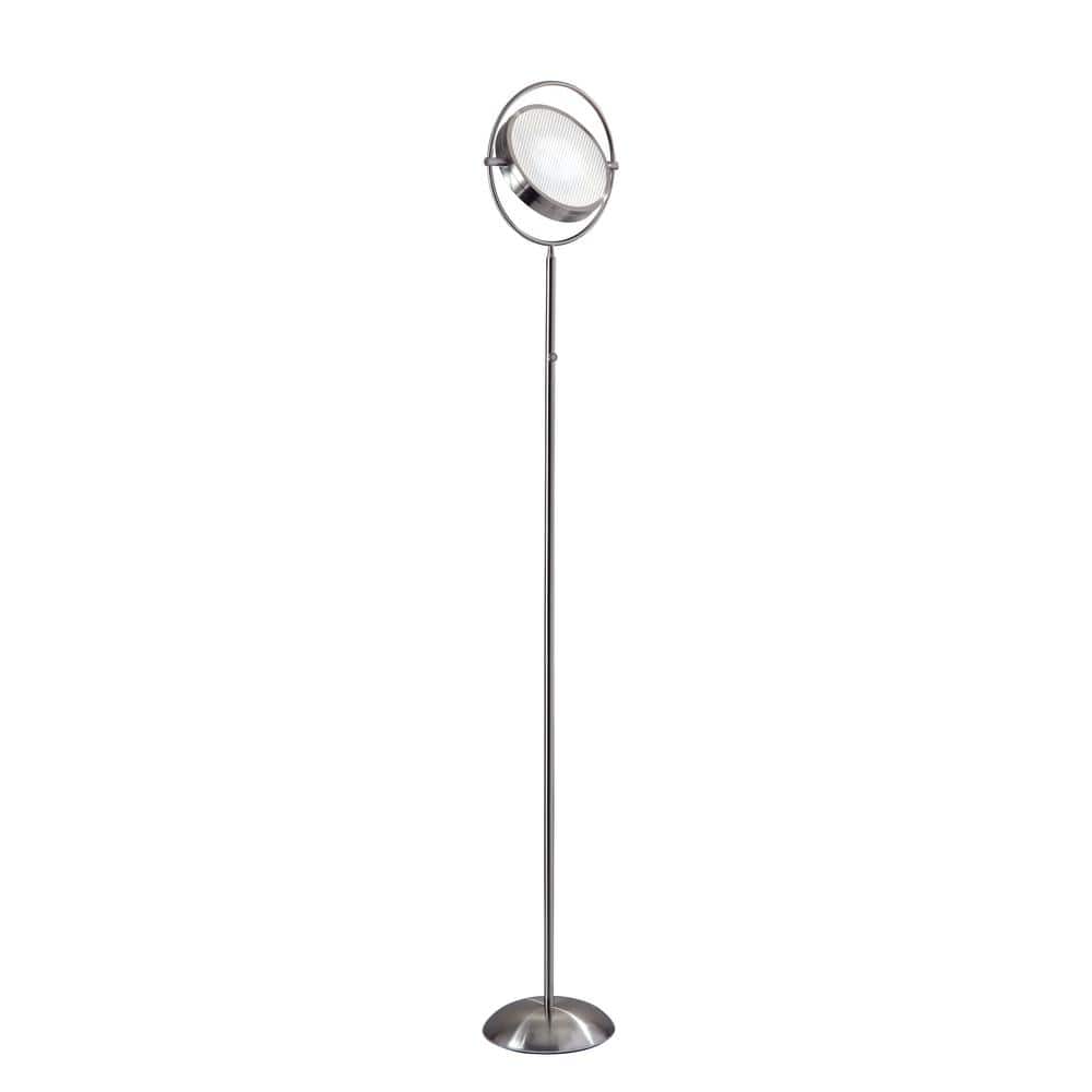 Roswell 71 in. Integrated LED Steel Torchiere Lamp