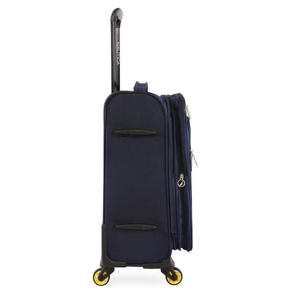 Nautica Pathfinder 2-pc Softside Luggage Set - Navy Yellow NT-EV