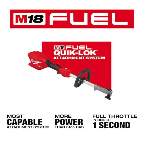 Milwaukee M18 FUEL 18V Brushless Cordless Battery Powered QUIK-LOK