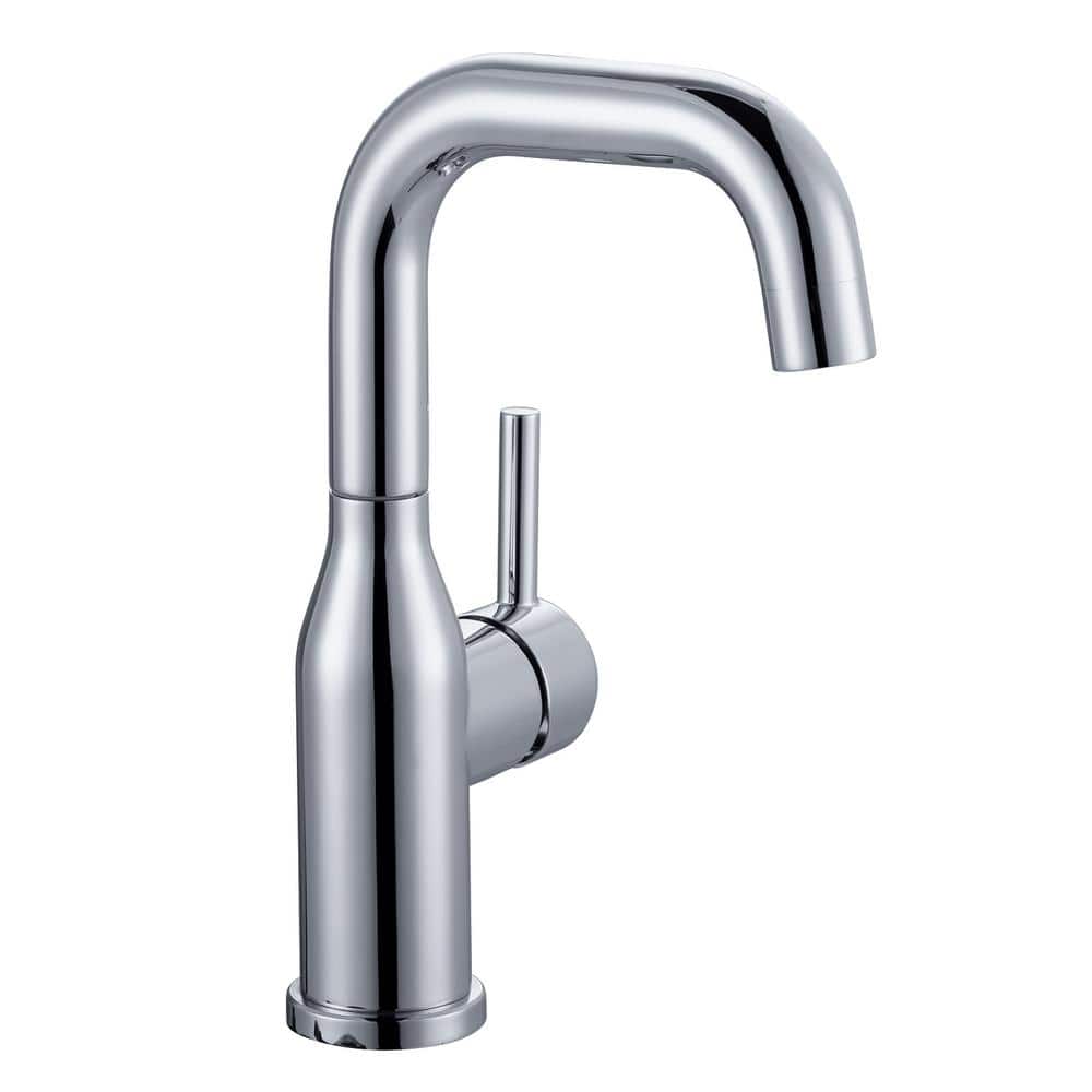 Polished Chrome Single Handle Deck Mounted Bar Faucet