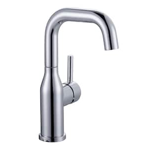 Single Handle Deck Mounted Bar Faucet Deckplate Not Included in Chrome