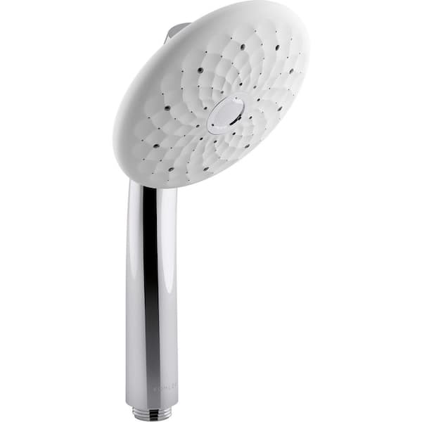 KOHLER Exhale 4-Spray 4.8 in. Single Wall Mount Handheld Rain Shower Head in Polished Chrome