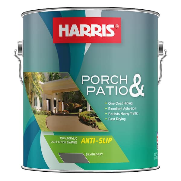 Harris Porch & Patio 1 gal. Silver Gray Anti Slip