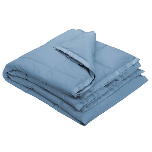 The Company Store LaCrosse Down Porcelain Blue 1-Size Throw Blanket