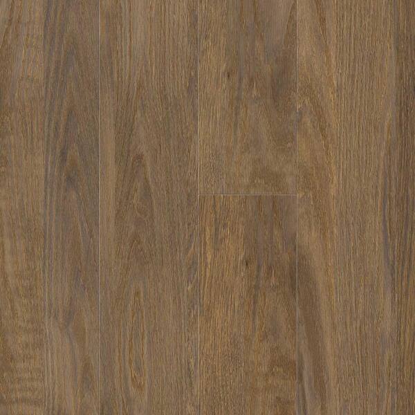 Wilsonart 8 in. x 10 in. Laminate Sheet Sample in Amber Planked Alona with Virtual Design SoftGrain Finish