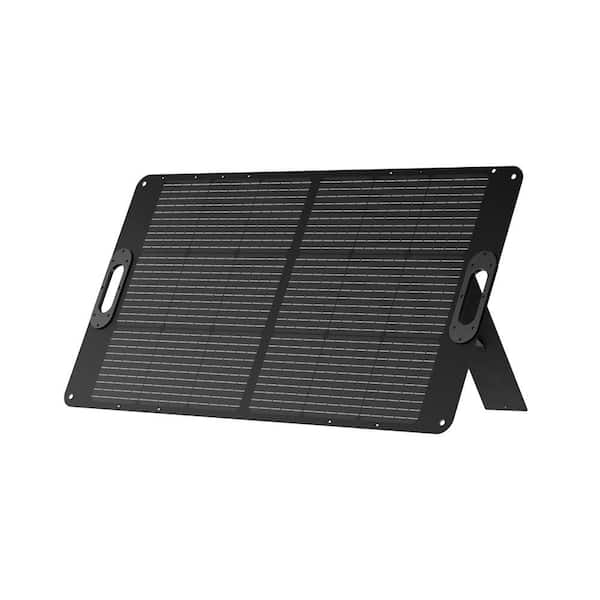 100-Watt Monocrystalline Silicon Solar Panel for Power Station with 20-Volt Systems