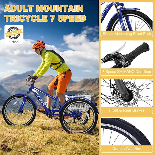 Adult mountain trike on sale